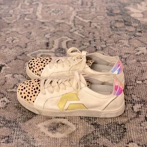 Dolce Vita Zaga Genuine Calf Hair Sneaker